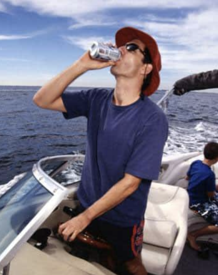 Drinking Alcohol on Boat